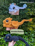 Dragon Crochet Pattern - Mix and match pattern