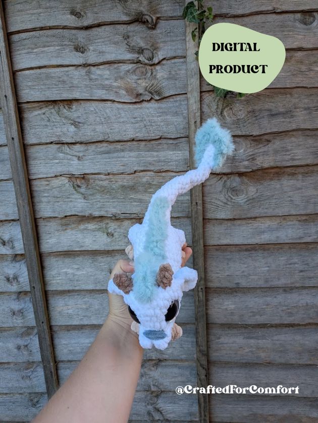 Dragon Crochet Pattern - Mix and match pattern
