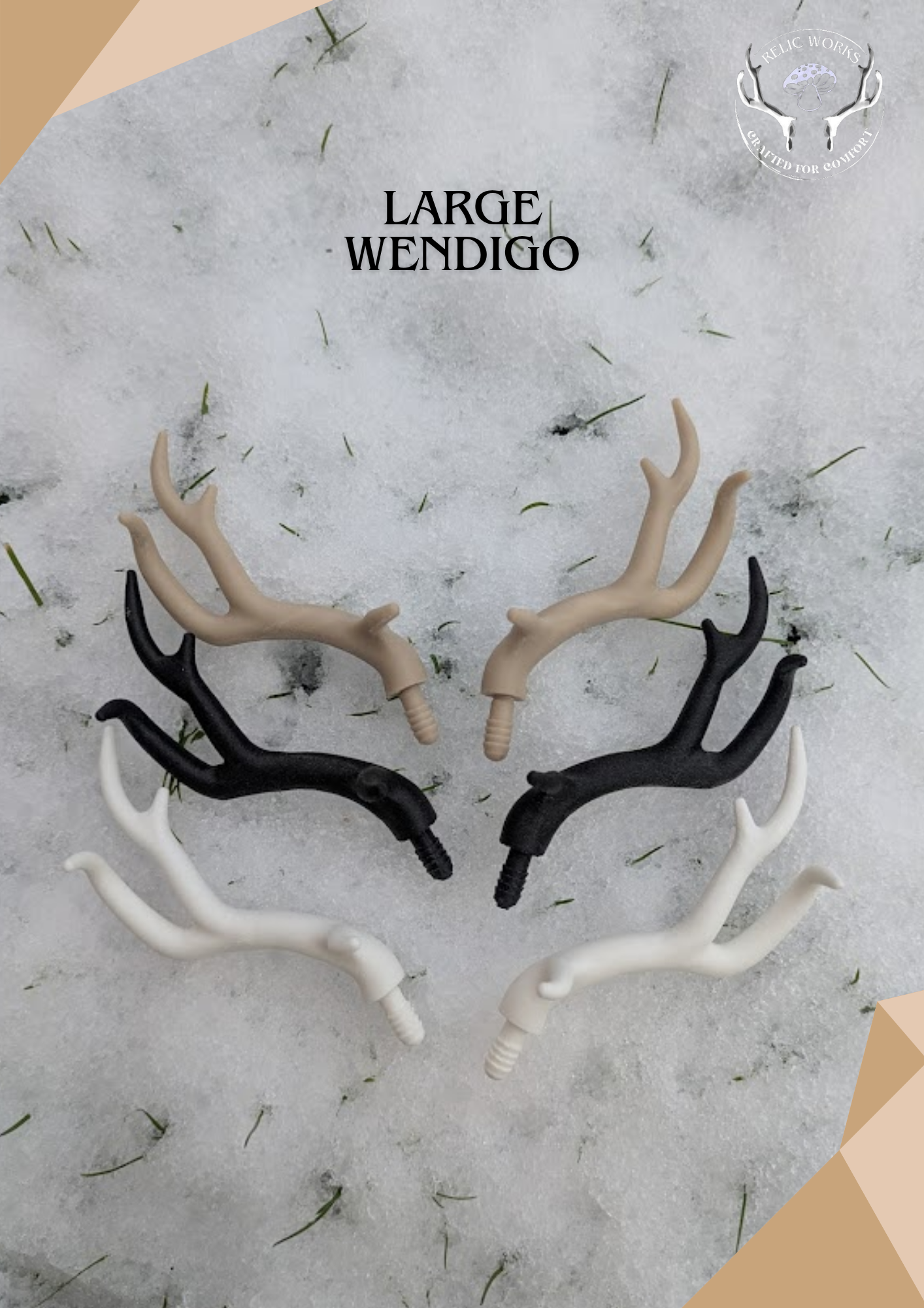 Wendigo - Antler Safety Horns