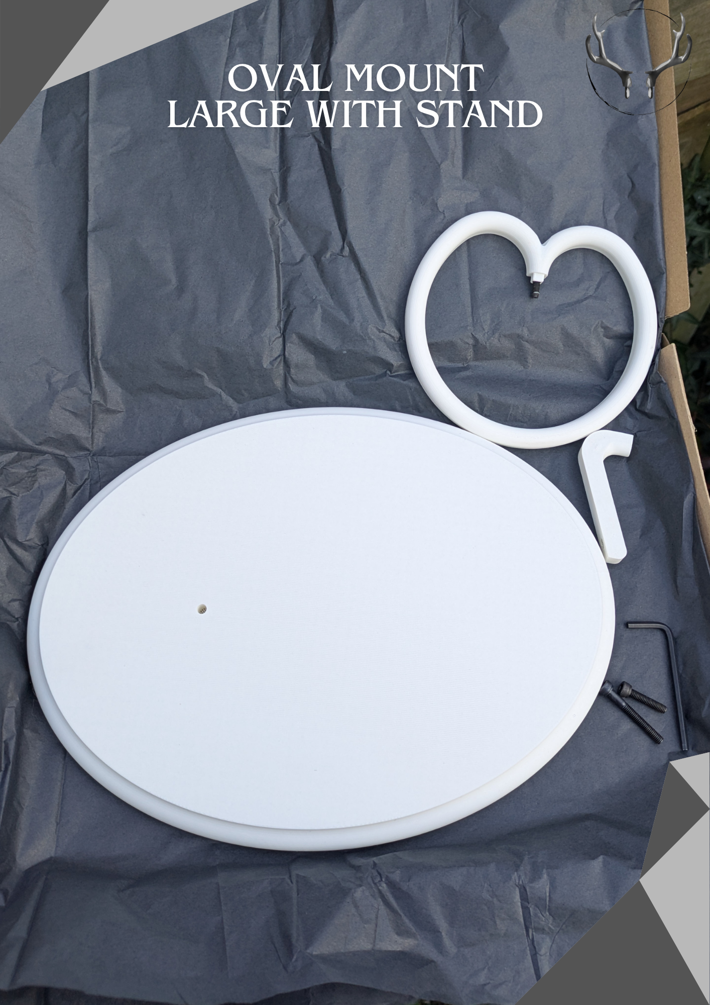 Oval Wall Mount
