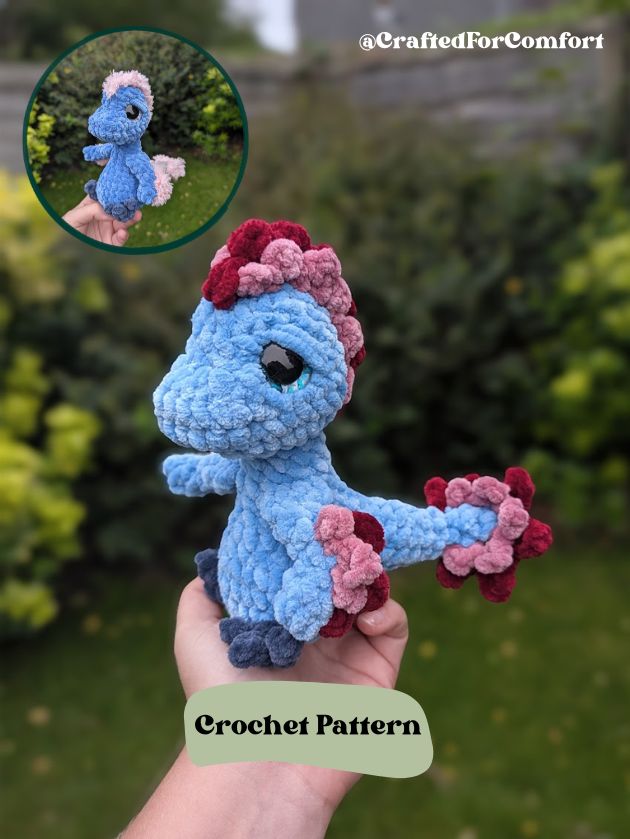 Mongo/ Appalled Dinosaur crochet pattern