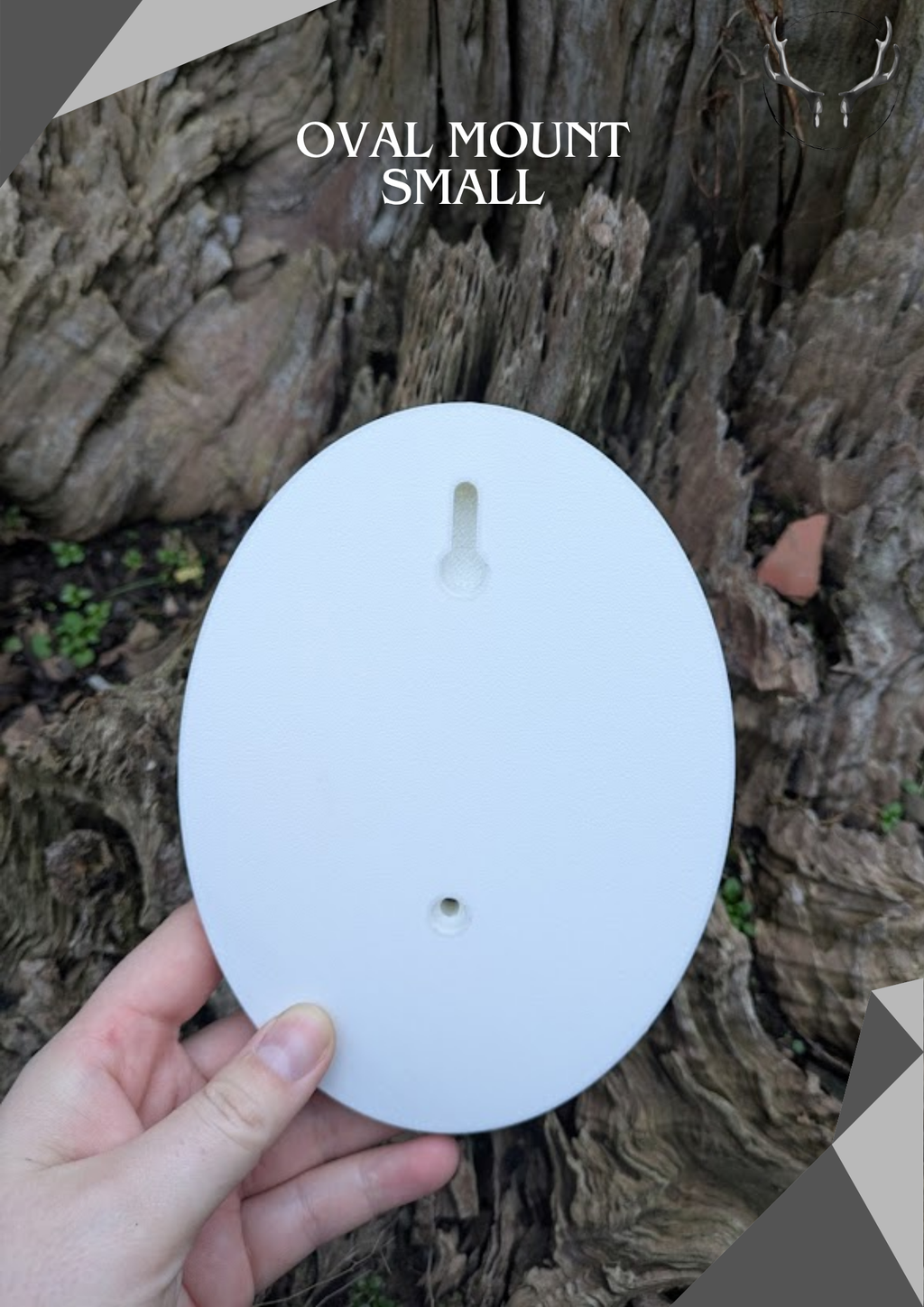 Oval Wall Mount