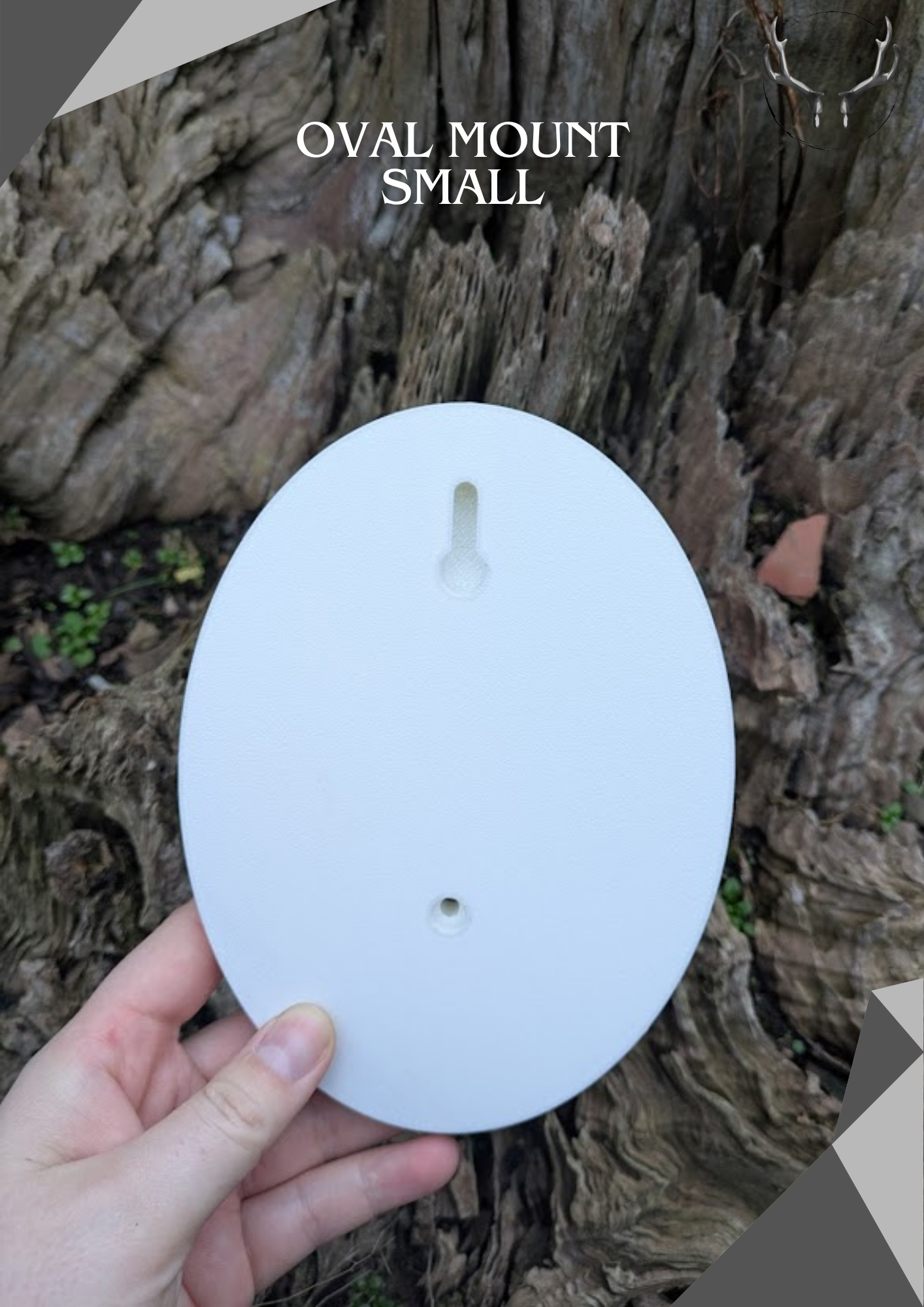 Oval Wall Mount