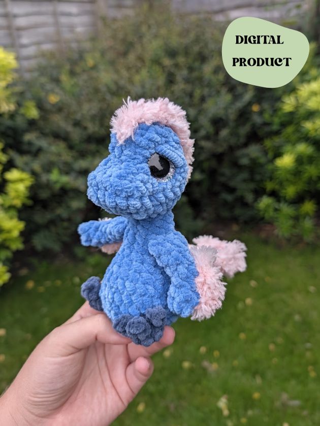 Mongo/ Appalled Dinosaur crochet pattern