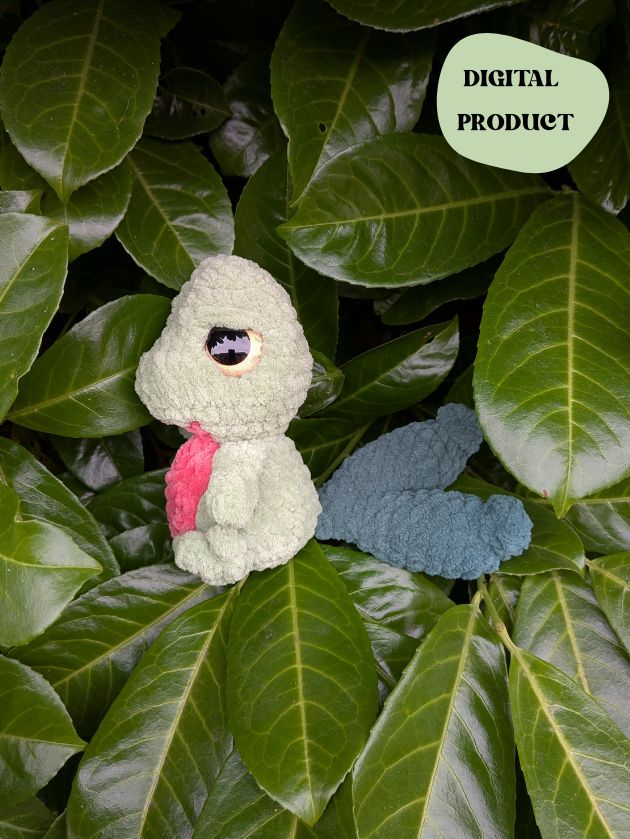 Grass Lizard Crochet Pattern