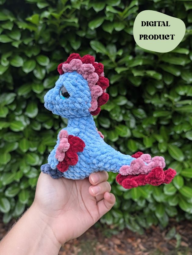 Mongo/ Appalled Dinosaur crochet pattern