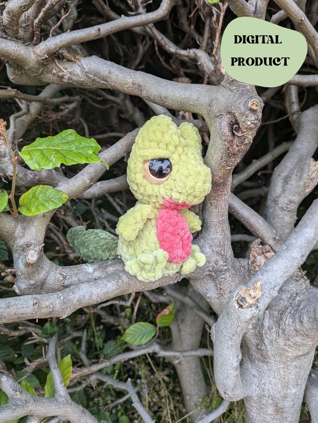 Grass Lizard Crochet Pattern
