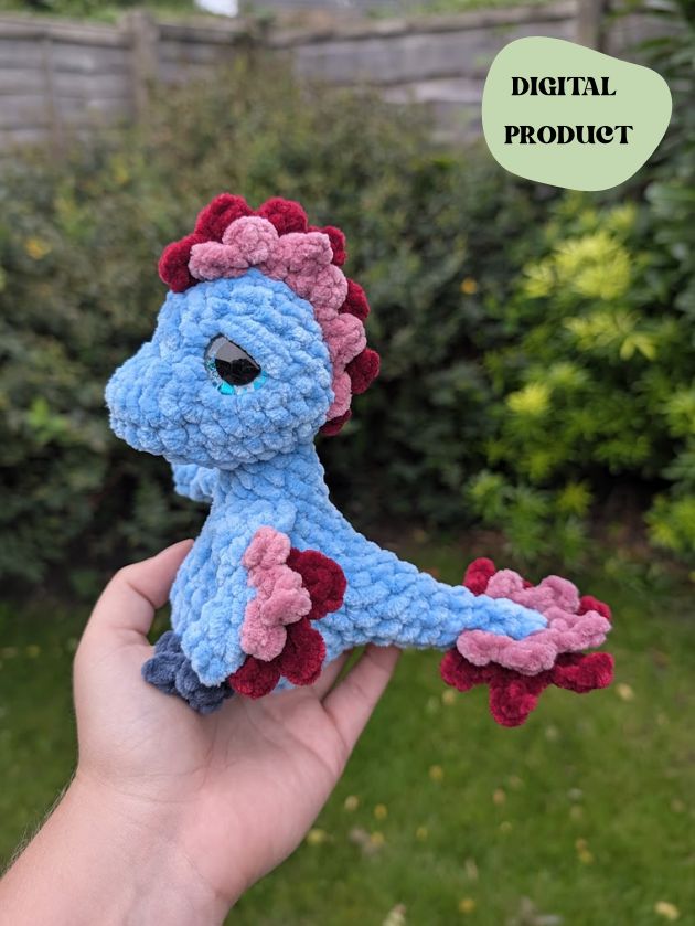Mongo/ Appalled Dinosaur crochet pattern