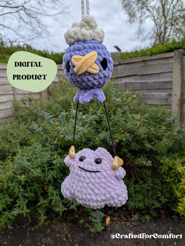 Balloon Friend - Amigurumi Crochet Pattern - Fidget