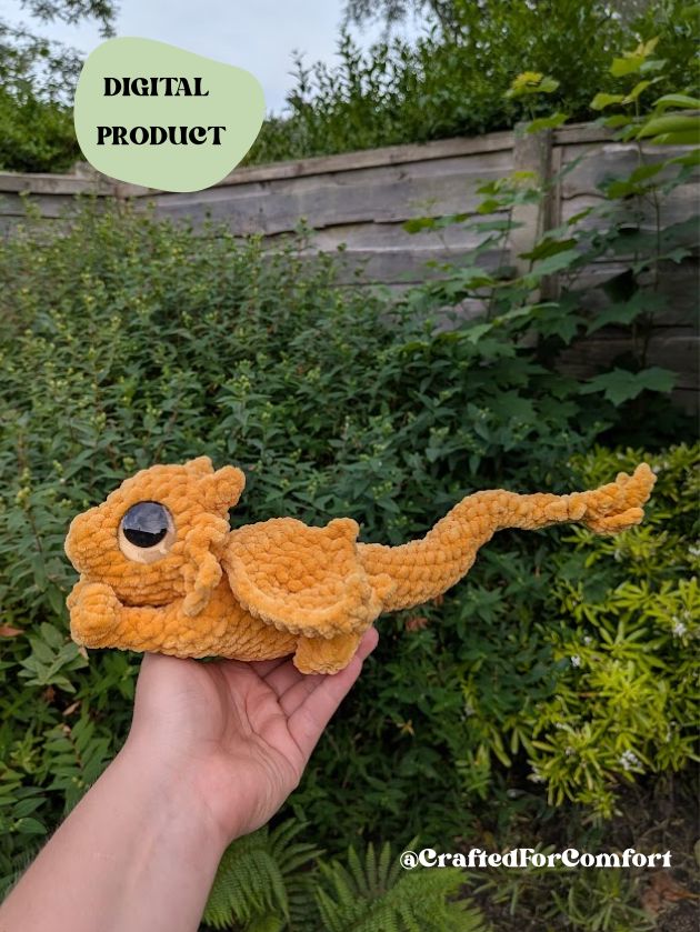 Dragon Crochet Pattern - Mix and match pattern
