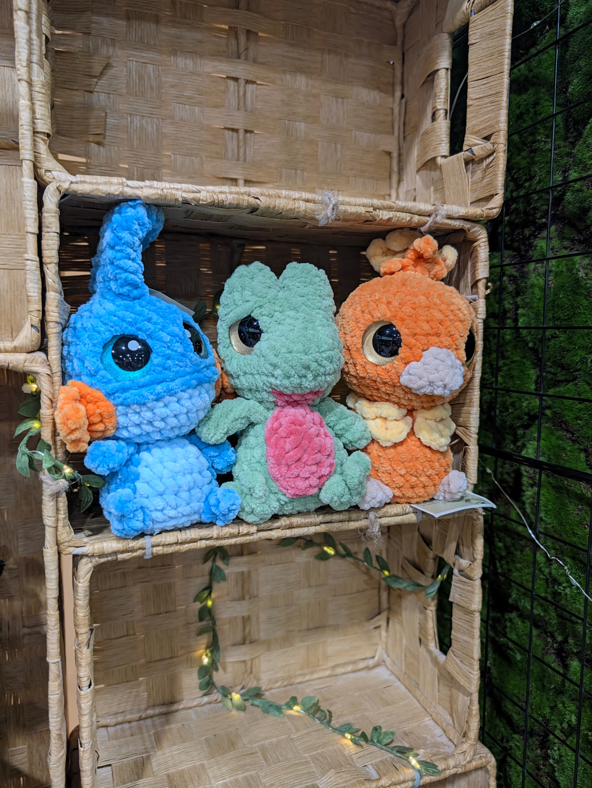 Gen 3 Starter Bundle - Water Axolotl, Grass Lizard, Fire Bird