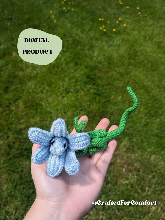 Bluebell Dragon Crochet Pattern – Botanical Beasts