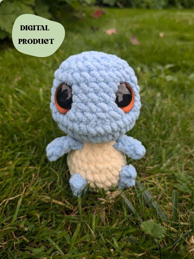 Water Turtle - Crochet Digital Pattern