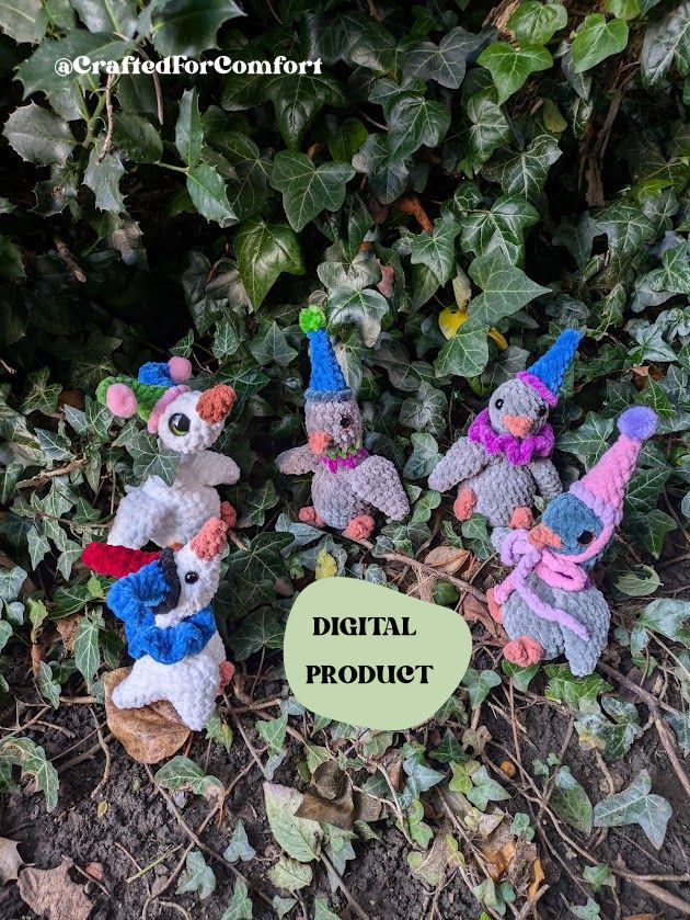 Silly Goose & Part Pigeon - 3-in-1 Crochet Pattern
