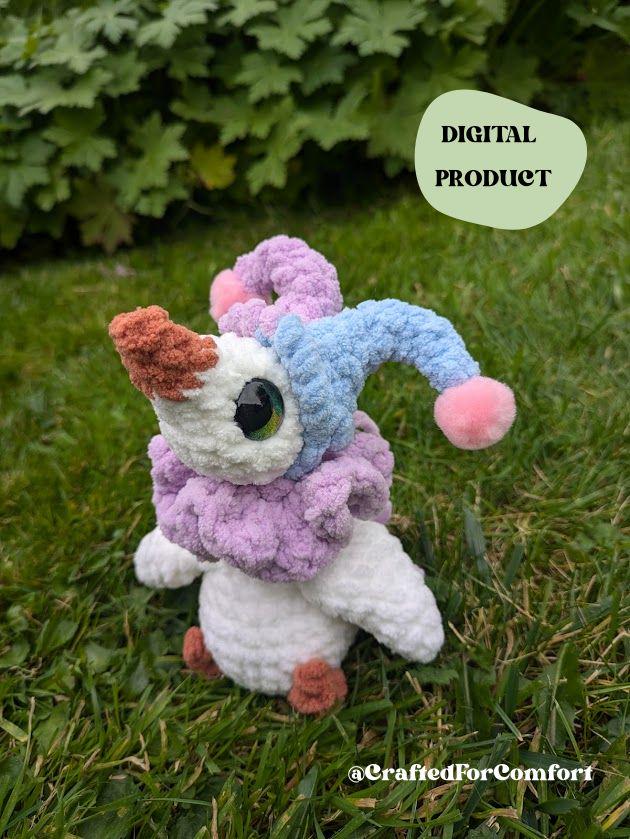 Silly Goose & Part Pigeon - 3-in-1 Crochet Pattern