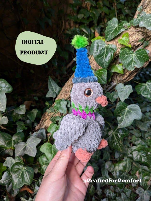 Silly Goose & Part Pigeon - 3-in-1 Crochet Pattern