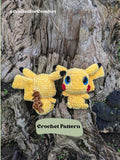 Electric Mouse - Crochet Digital Pattern