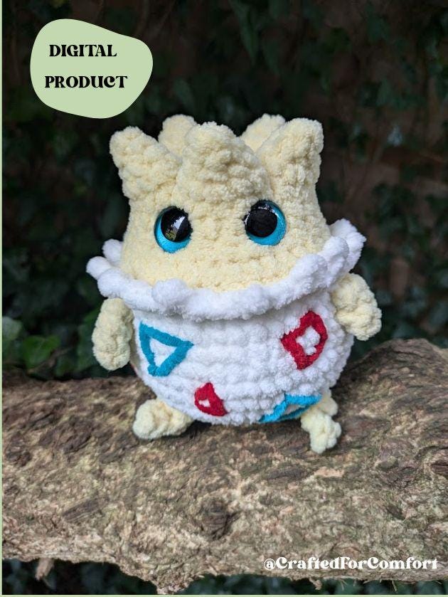 Normal Egg - Crochet Digital Pattern