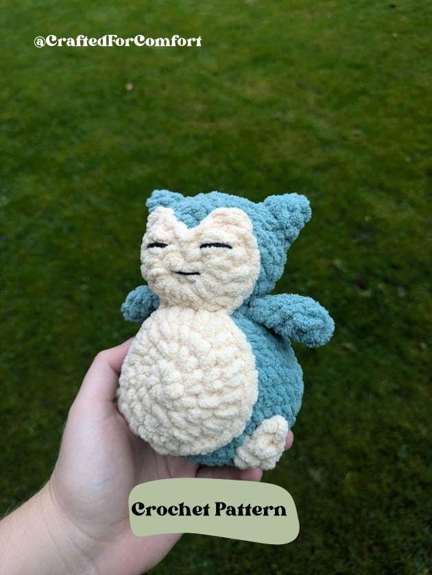 Sleepy Cat - Crochet Digital Pattern