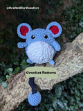 Water Mouse - Crochet Digital Pattern