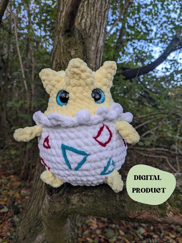 Normal Egg - Crochet Digital Pattern