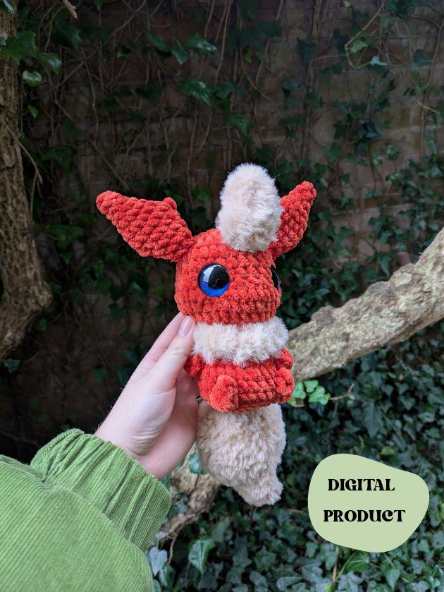 Fire Fox - Crochet Digital Pattern