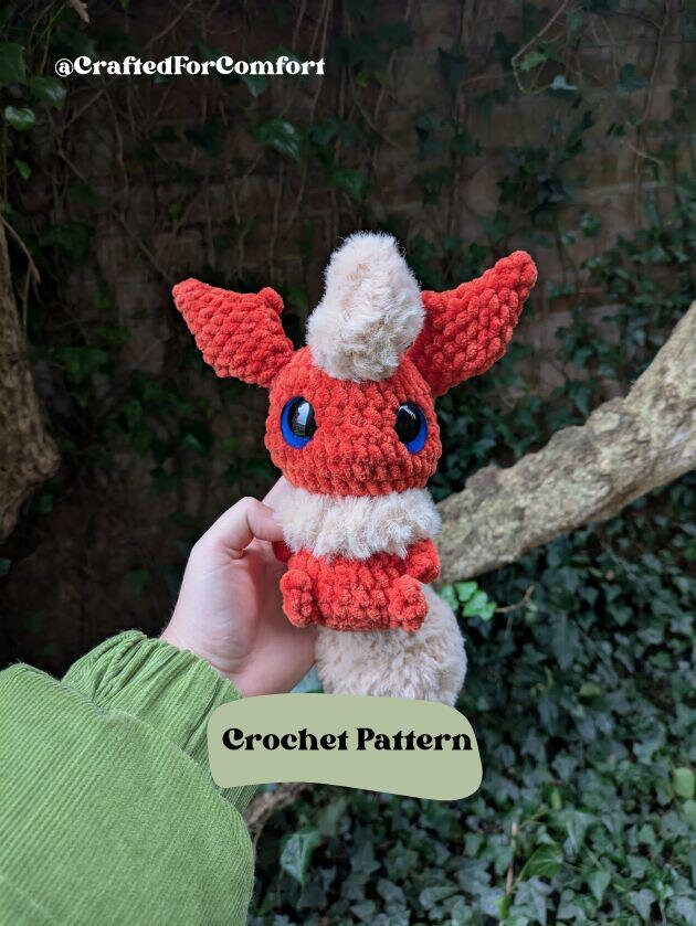 Fire Fox - Crochet Digital Pattern