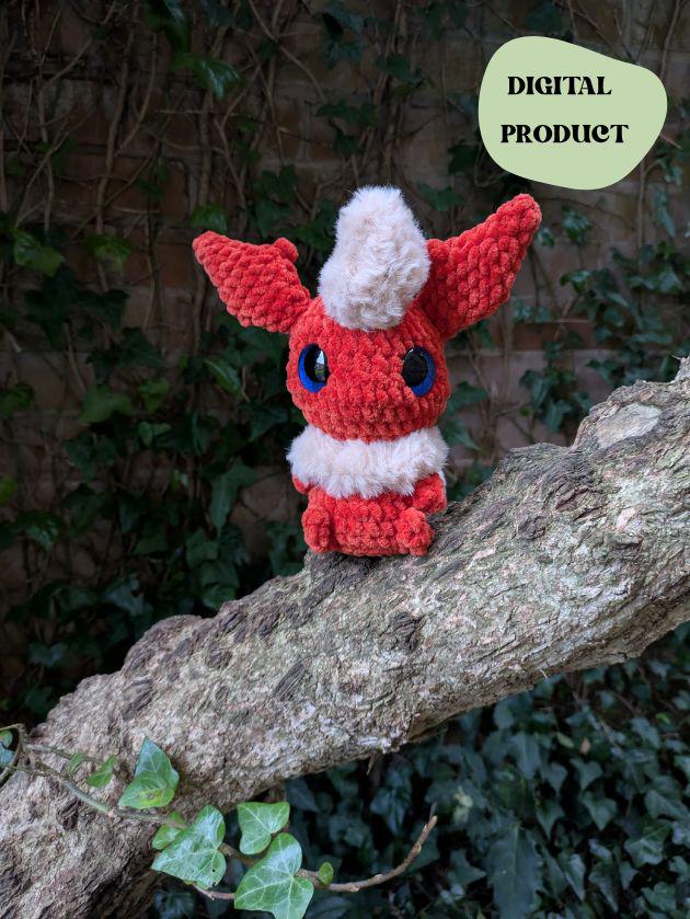 Fire Fox - Crochet Digital Pattern