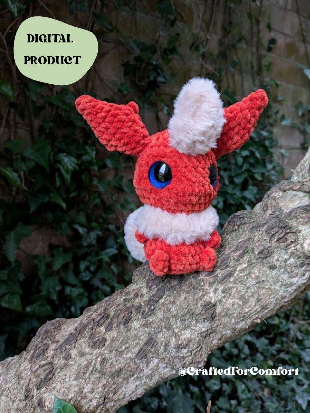 Fire Fox - Crochet Digital Pattern