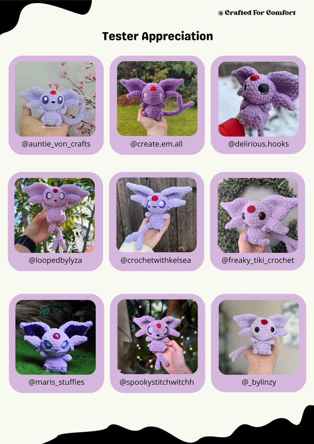 Psychic Fox - Crochet Digital Pattern