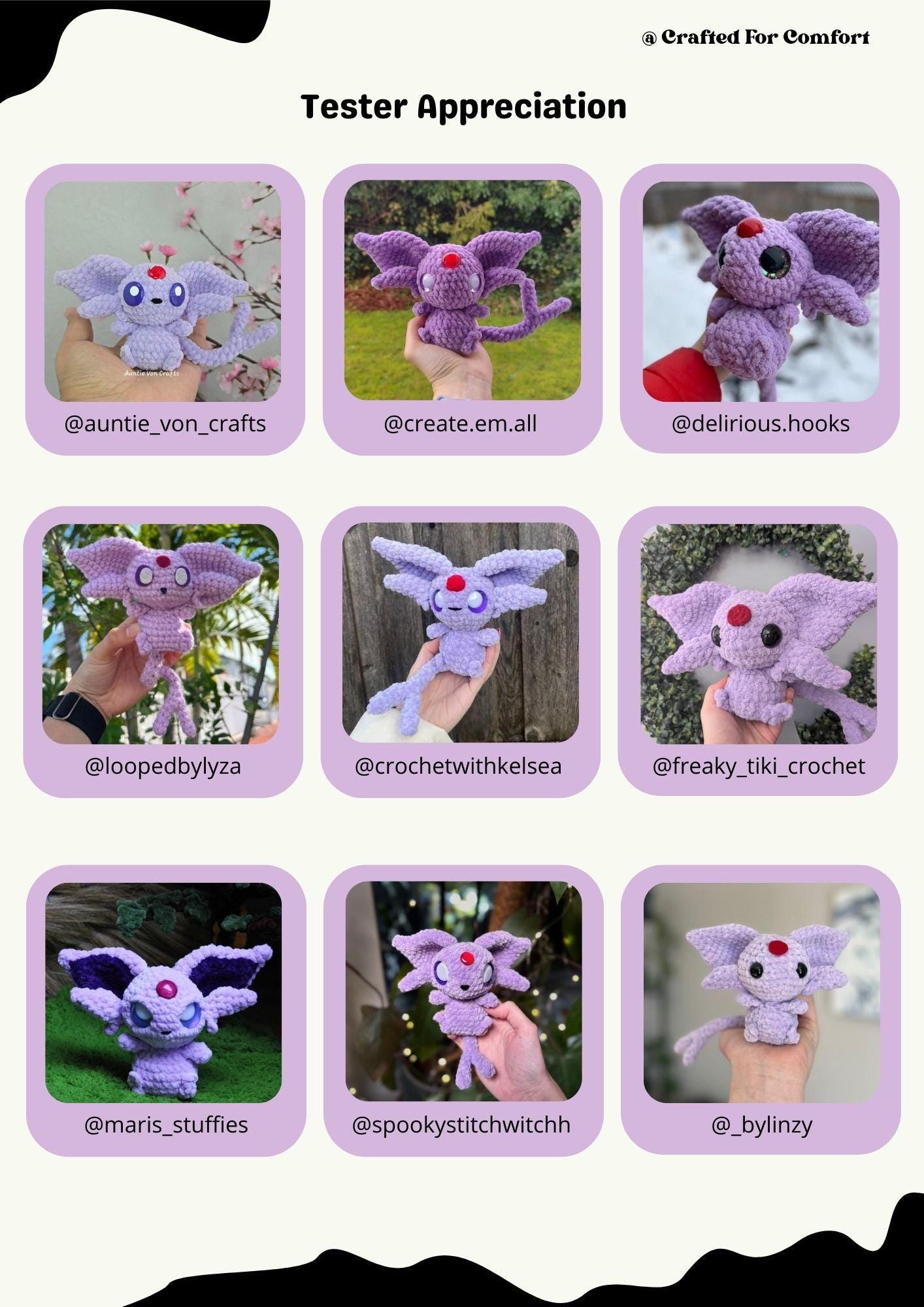Psychic Fox - Crochet Digital Pattern