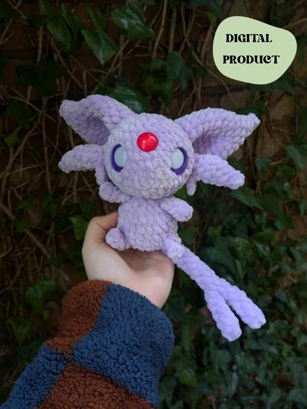 Psychic Fox - Crochet Digital Pattern