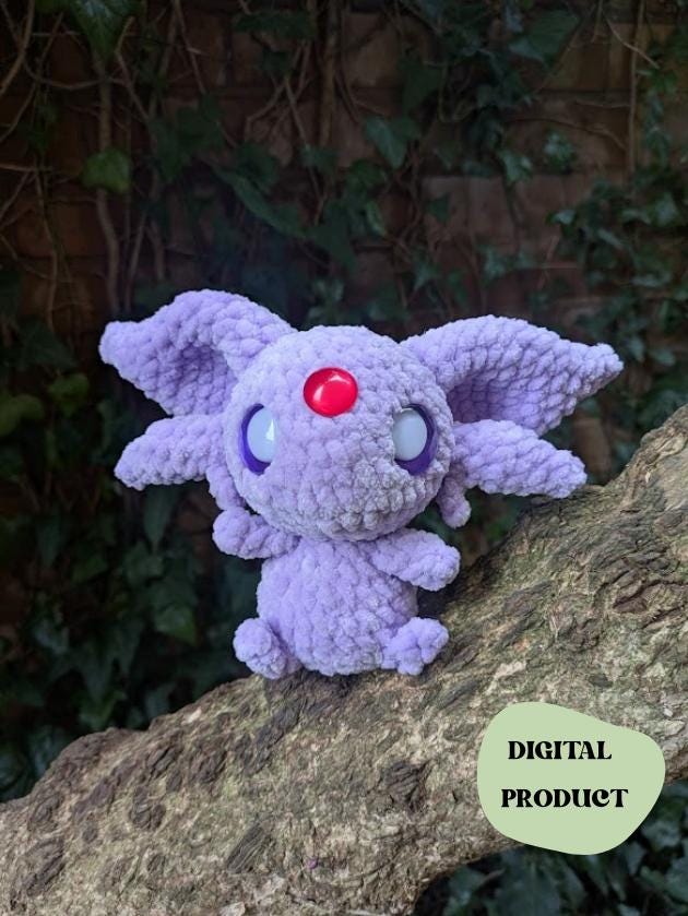 Psychic Fox - Crochet Digital Pattern