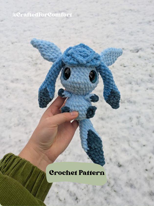 Ice Fox - Crochet Digital Pattern