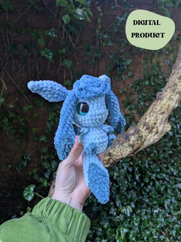 Ice Fox - Crochet Digital Pattern