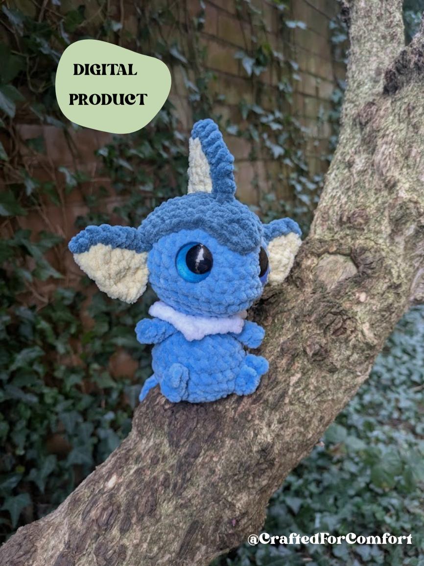Water Fox - Crochet Digital Pattern