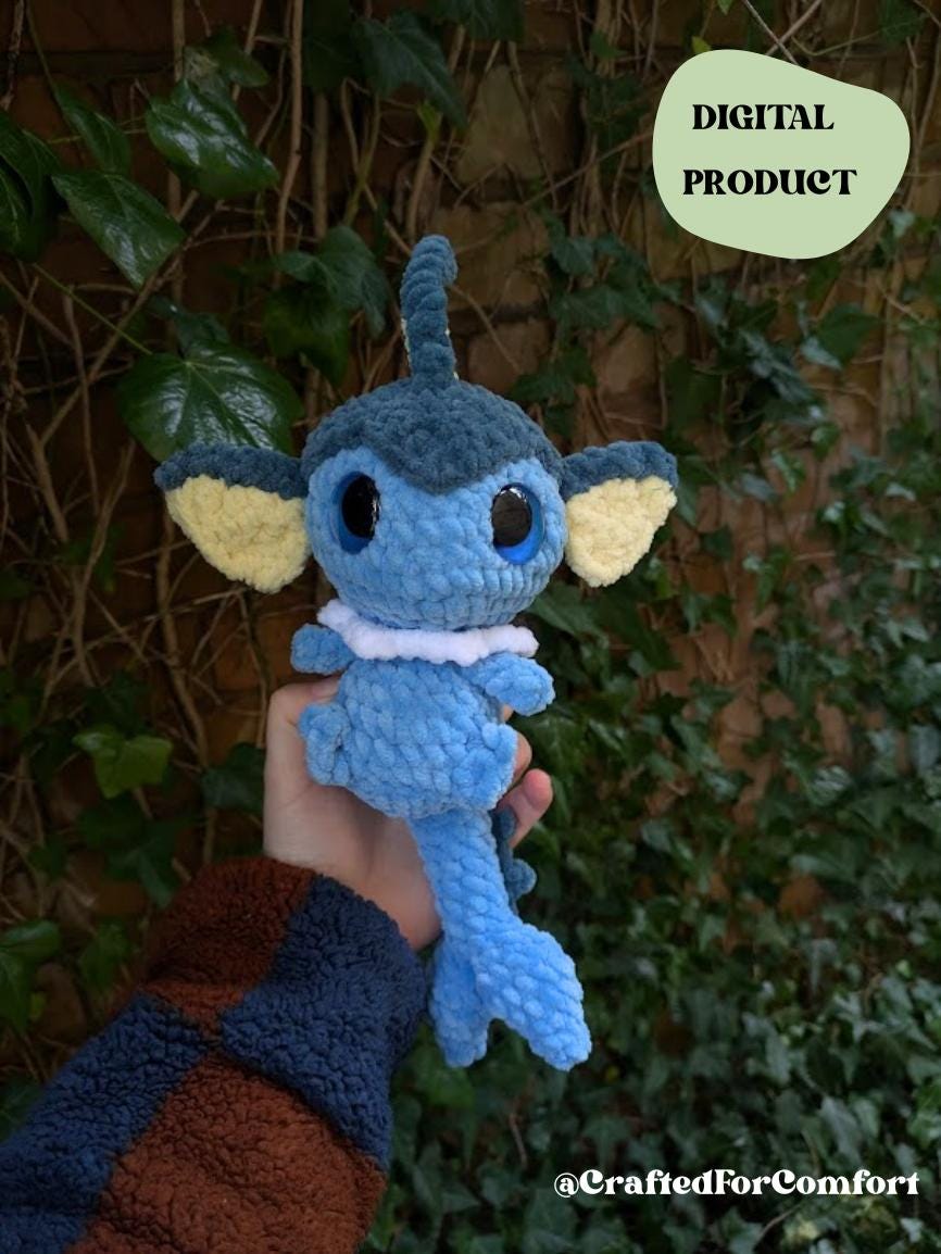 Water Fox - Crochet Digital Pattern