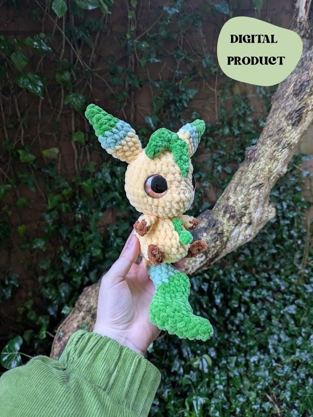 Grass Fox - Crochet Digital Pattern