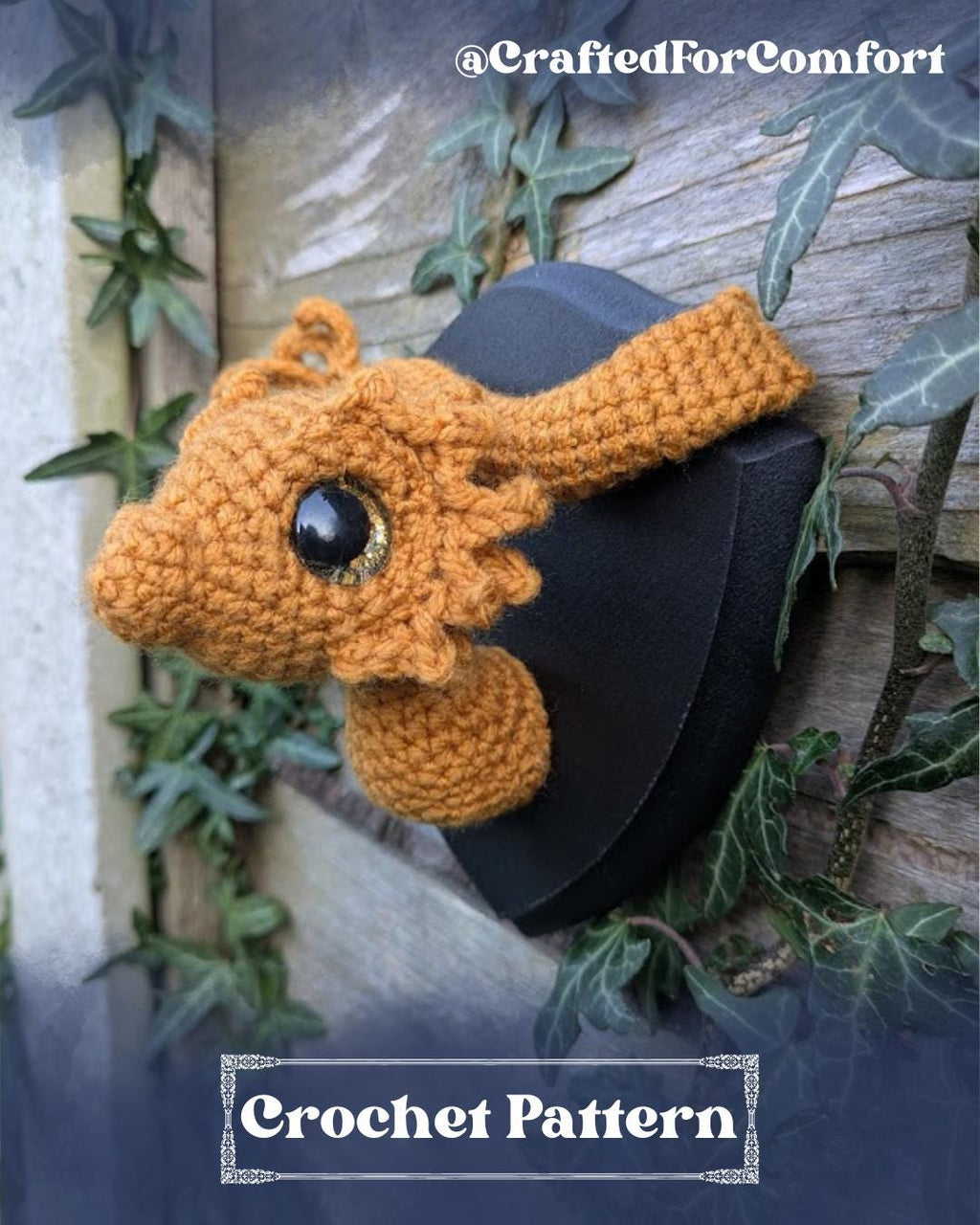 Feathertail Dragon Mount - Amigurumi Crochet Digital Pattern - How to Make Guide