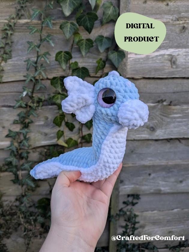 Water Snake - Crochet Digital Pattern