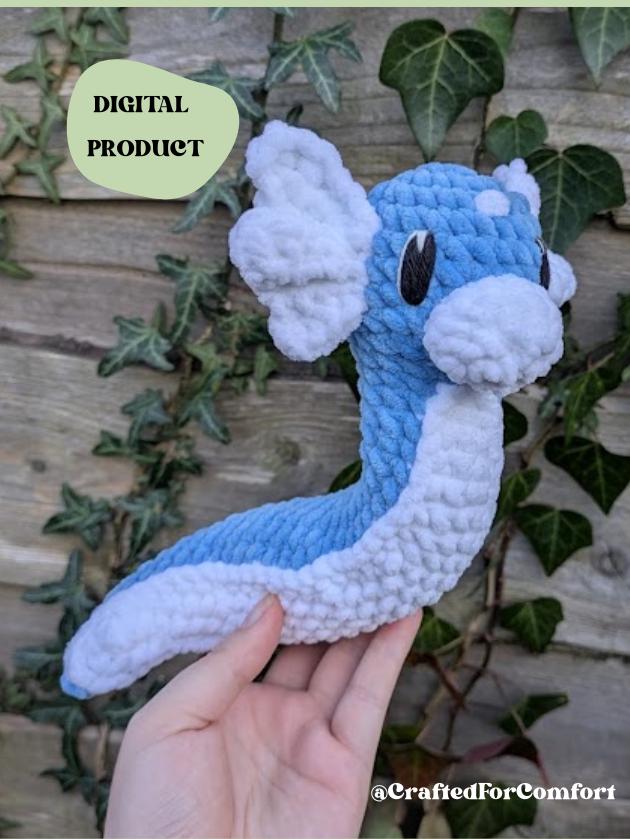 Water Snake - Crochet Digital Pattern