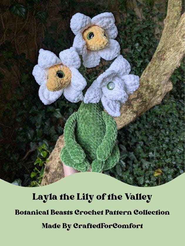 Lily of the Valley Crochet Pattern – Flower Dragon