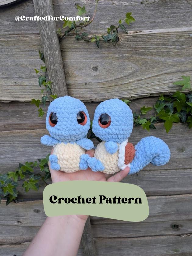 Water Turtle - Crochet Digital Pattern