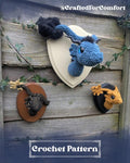 Feathertail Dragon Mount - Amigurumi Crochet Digital Pattern - How to Make Guide
