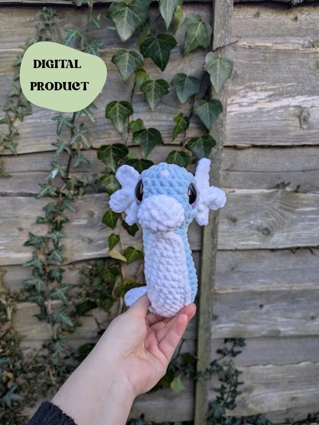 Water Snake - Crochet Digital Pattern