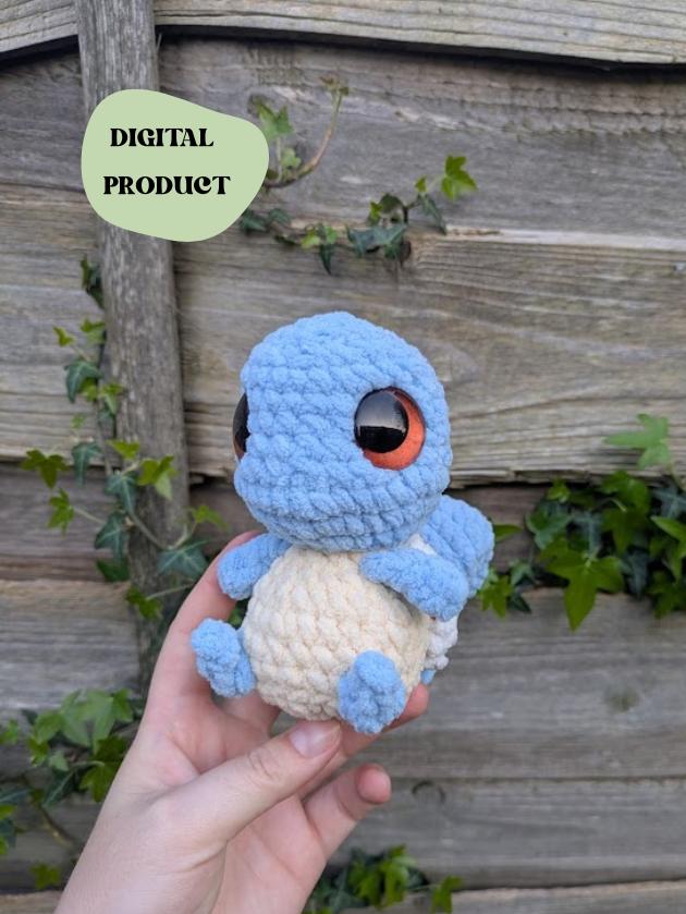 Water Turtle - Crochet Digital Pattern