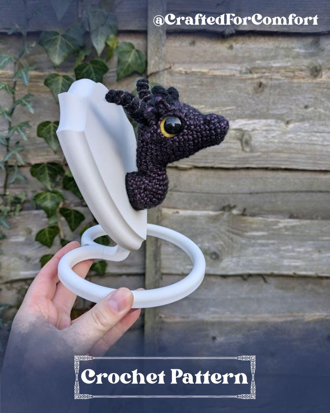 Scorpiontail Dragon Mount - Crochet Digital Pattern