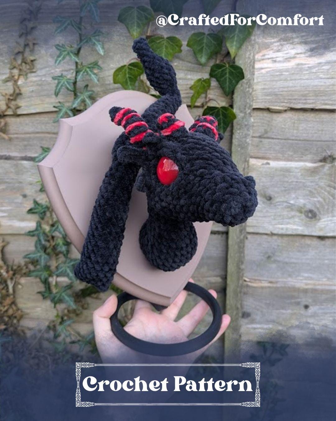 Scorpiontail Dragon Mount - Crochet Digital Pattern