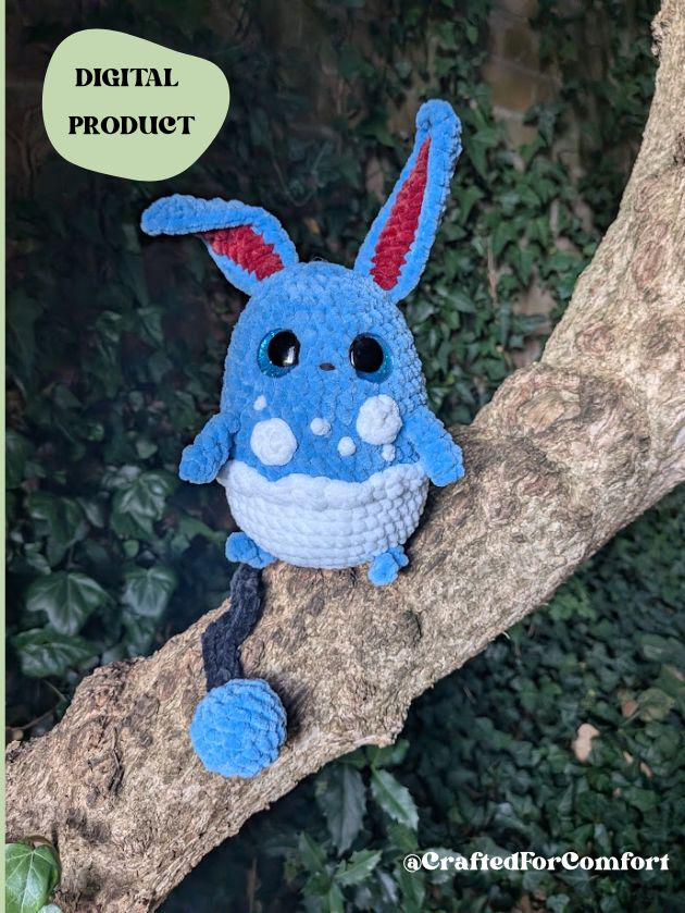 Water Rabbit - Crochet Digital Pattern