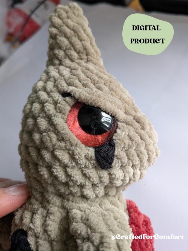 Rock Dinosaur - Crochet Digital Pattern